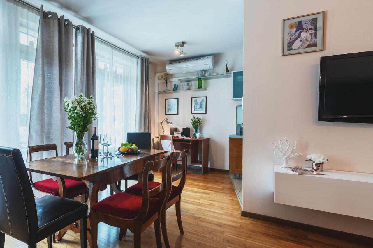 Dworzec Gdanski P&O Apartments วอร์ซอ ภายนอก รูปภาพ