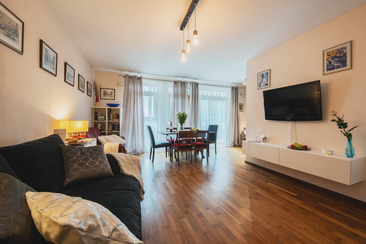 Dworzec Gdanski P&O Apartments วอร์ซอ ภายนอก รูปภาพ
